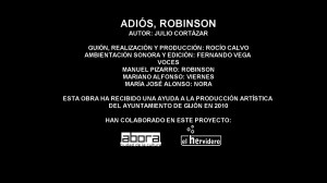 ADIOS ROBINSON CONTRA PORTADA